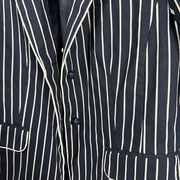 Gap Women’s The Academy Blazer in Navy/White Stripe Size 4 - Picture 5 of 9
